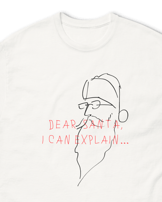 T-shirt "Dear Santa, I can explain..."