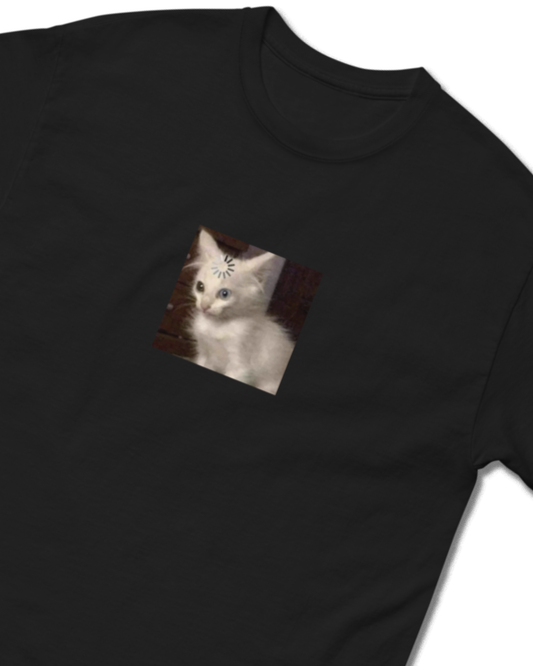 T-shirt "Charging cat"