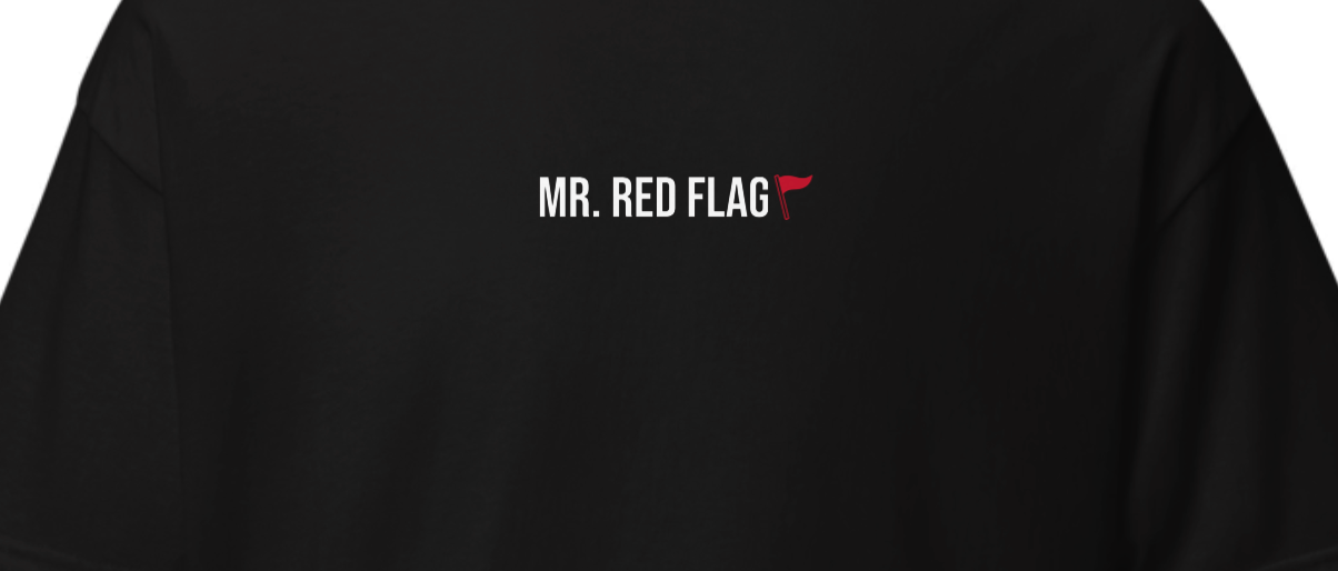 T-shirt "Mr Red Flag"
