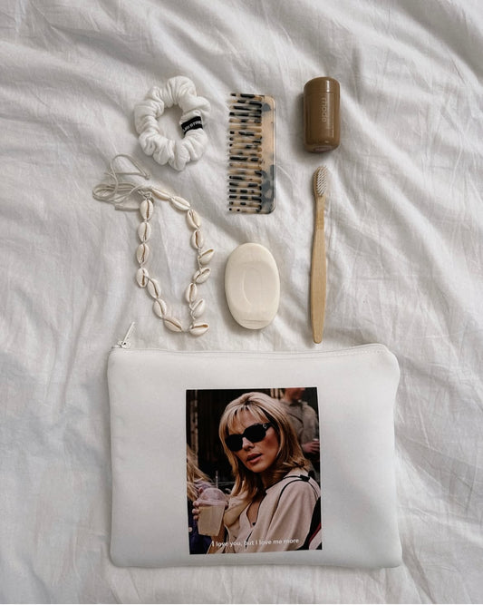 Pochette en coton avec Samantha Jones