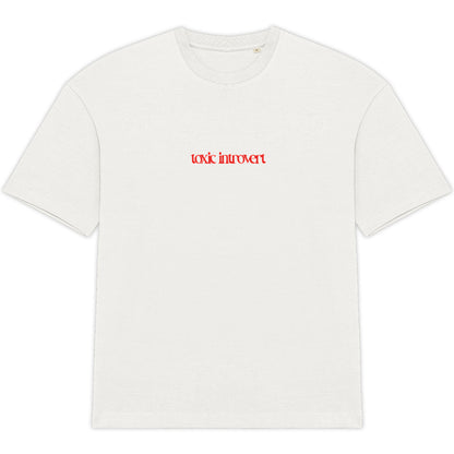 T-shirt "Toxic introvert"